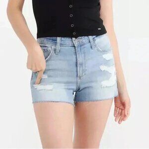 HOLLISTER High Waist Distressed ShortsUS6